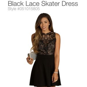 Black Lace Dress